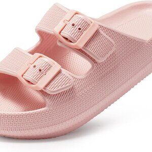 Women’s Slip On Sandals Soft EVA Cloud Comfort Adjustable Waterproof